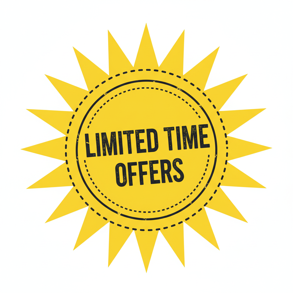 Limited Time Offers Sun Stamp
