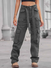 High-Waisted Cargo Jeans with Multi-Pocket Design for Ultimate Style and Comfort