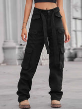 High-Waisted Cargo Jeans with Multi-Pocket Design for Ultimate Style and Comfort