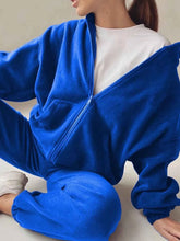 Zip Up Hoodie Joggers Set for Ultimate Comfort and Style