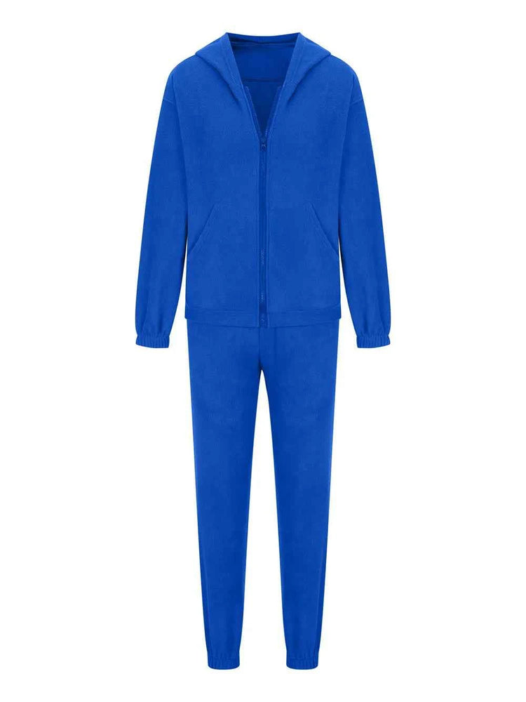 Zip Up Hoodie Joggers Set for Ultimate Comfort and Style