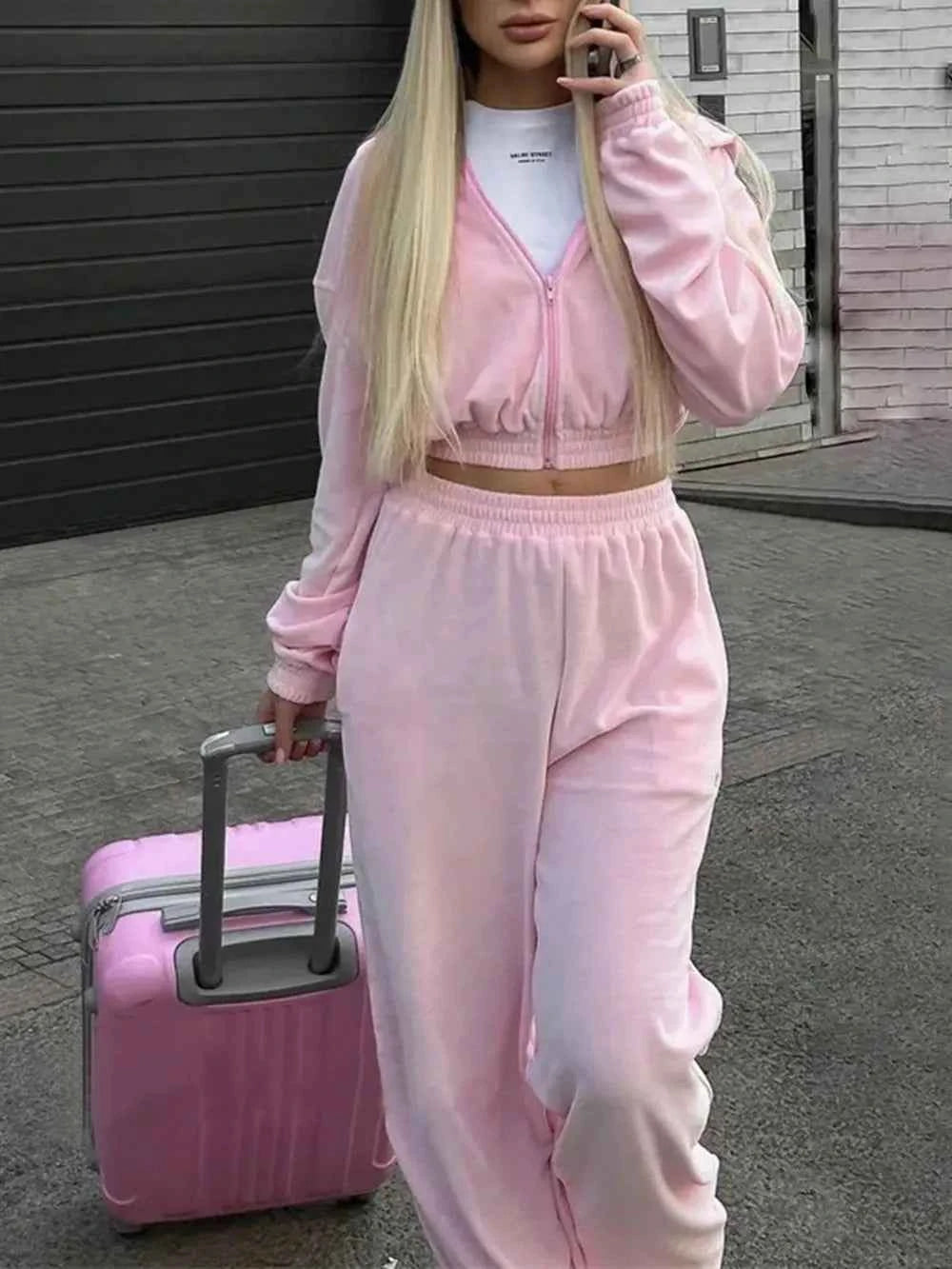 Zip Up Hoodie and Pants Set for Ultimate Comfort and Style