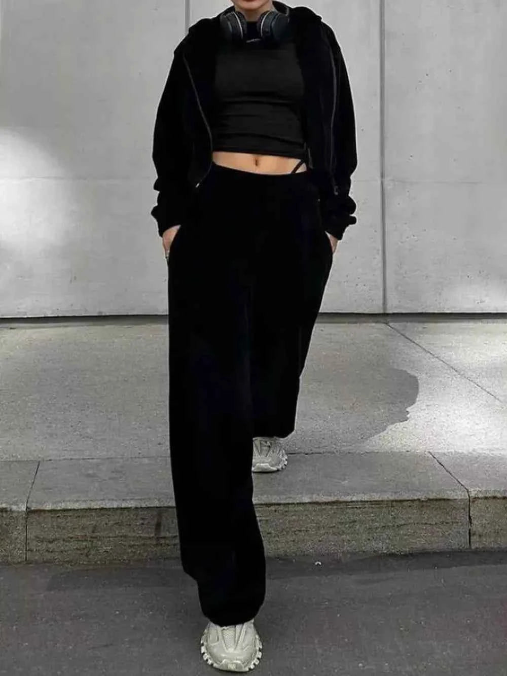 Zip Up Hoodie and Pants Set for Ultimate Comfort and Style