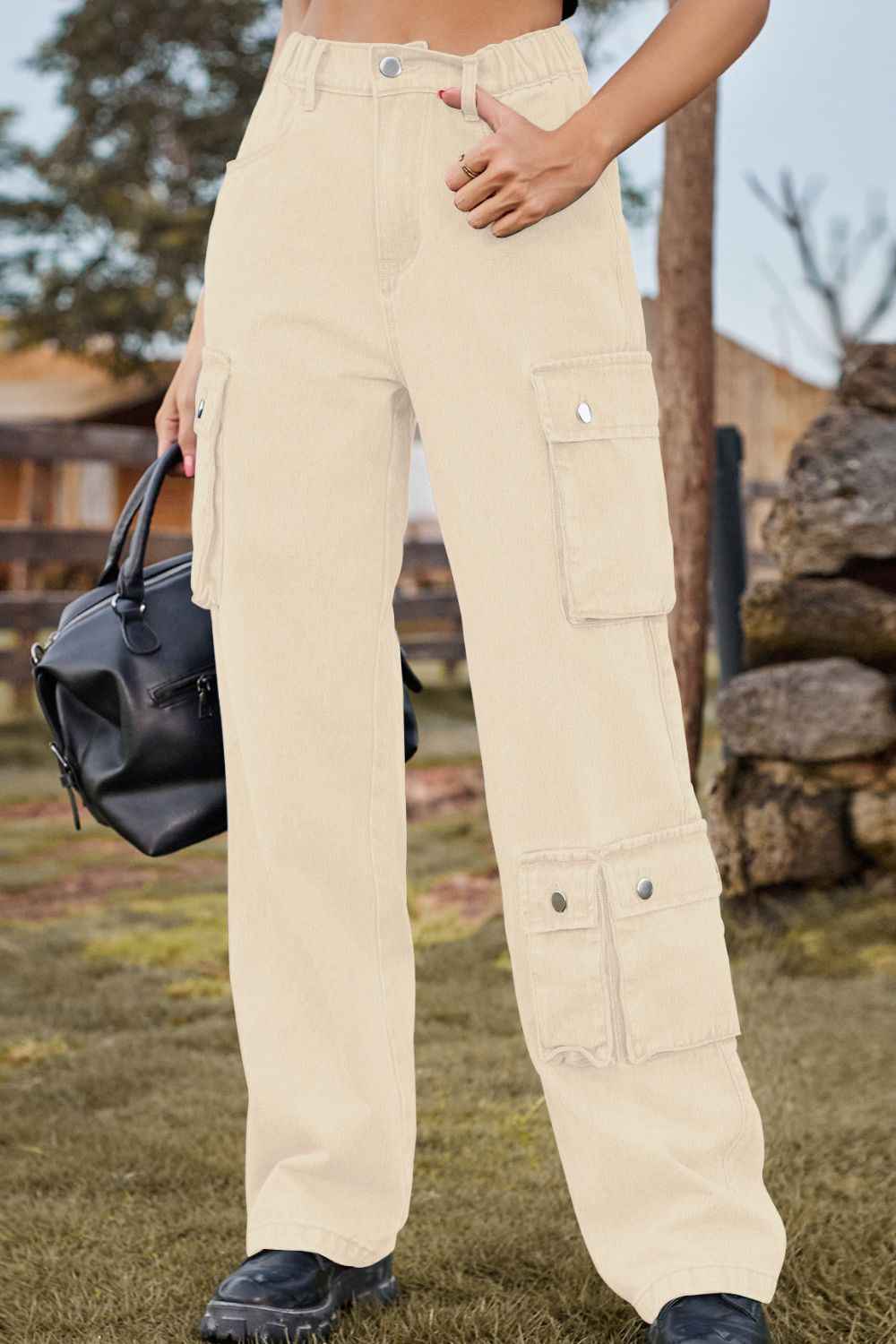 Loose Fit Long Jeans with Pockets for Ultimate Comfort and Style
