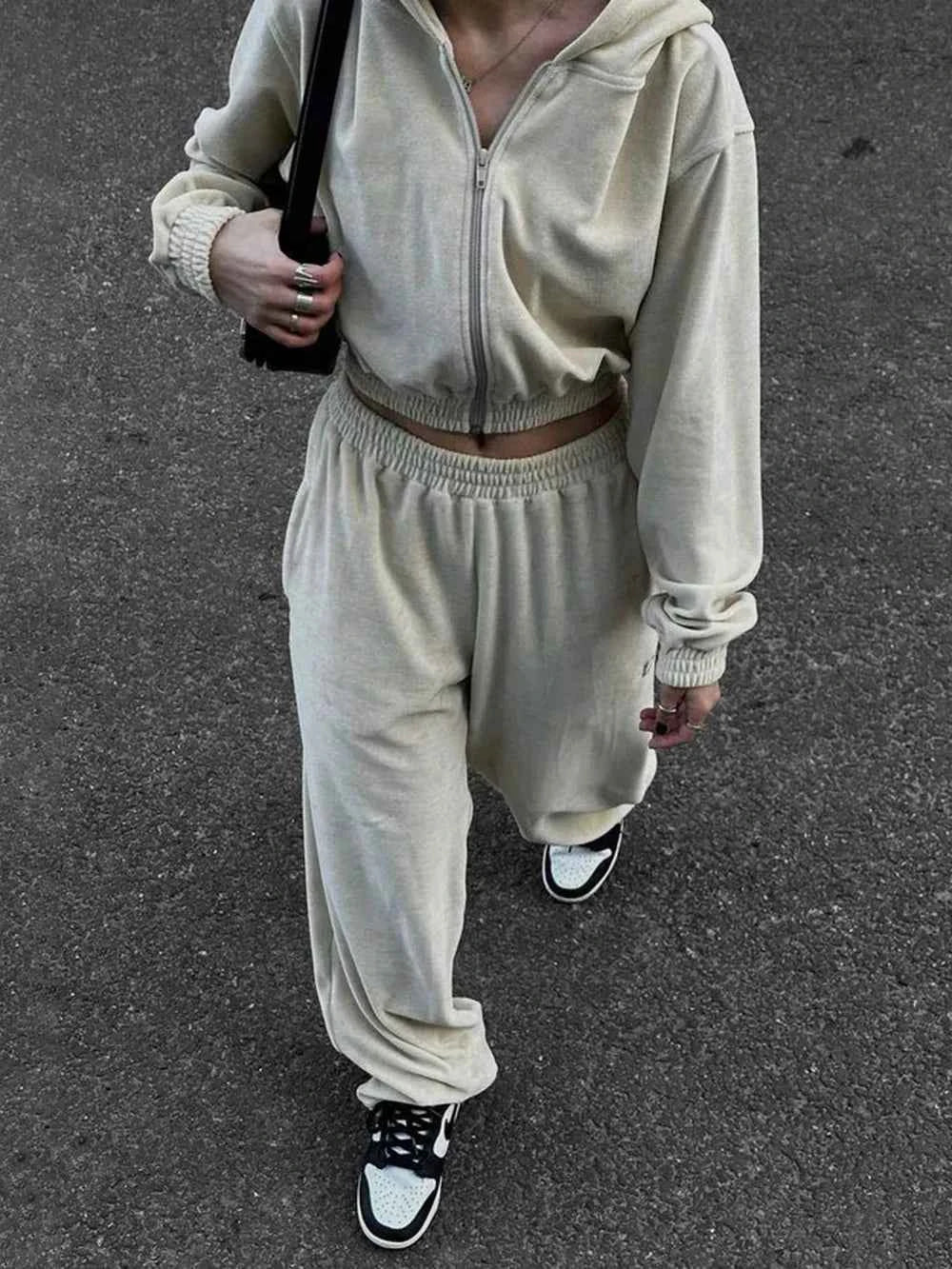 Zip Up Hoodie and Pants Set for Ultimate Comfort and Style