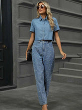 Pearl Straight Jeans with Pockets and Detail