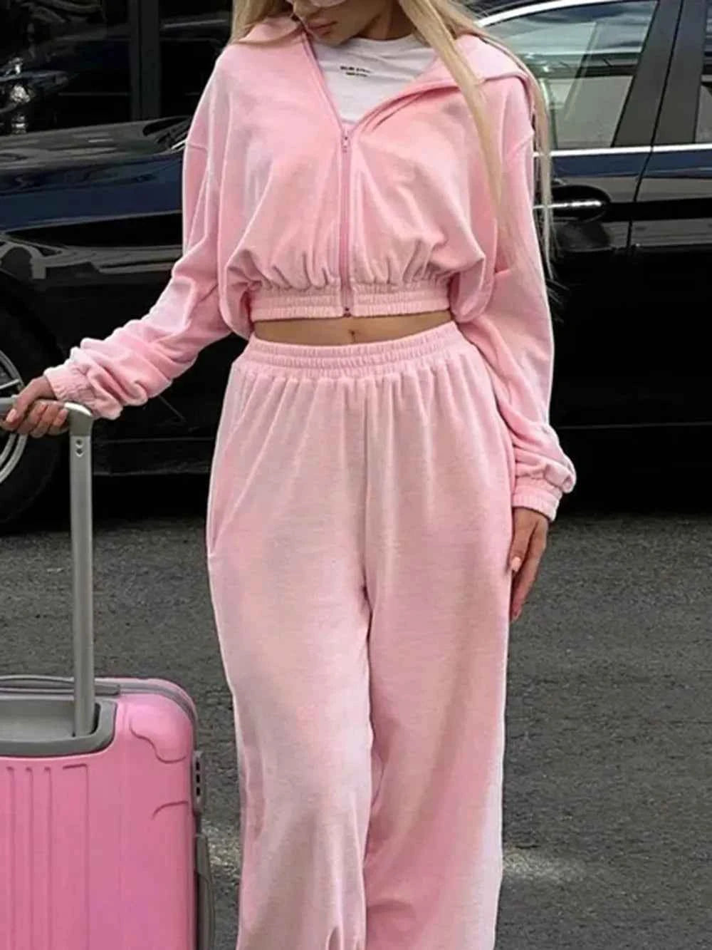 Zip Up Hoodie and Pants Set for Ultimate Comfort and Style